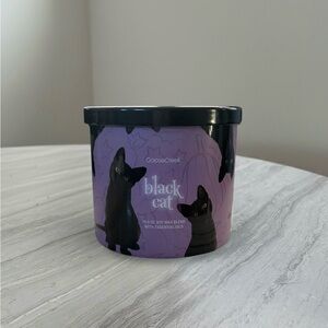 NEW GooseCreek Black Cat Scented Candle